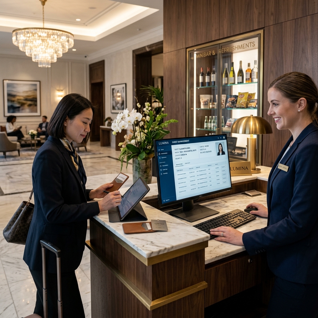 Hotel Management System Front Desk & Minibar